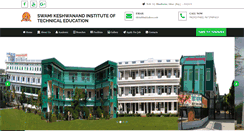 Desktop Screenshot of keshwanandpolytechnic.com
